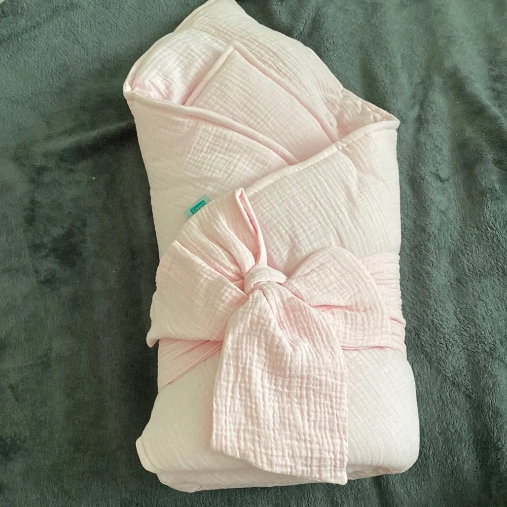 Baby sleeping bag pink duvet for baby warm blanket NEW